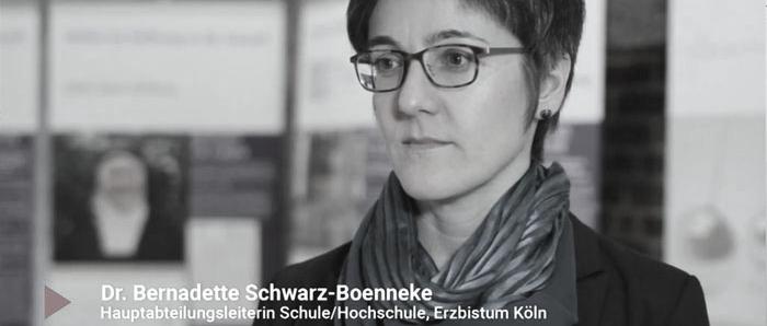 Hauptabteilungsleiterin für Schule/Hochschule Erzbistum Köln Dr. Bernadette Schwarz-Boenneke