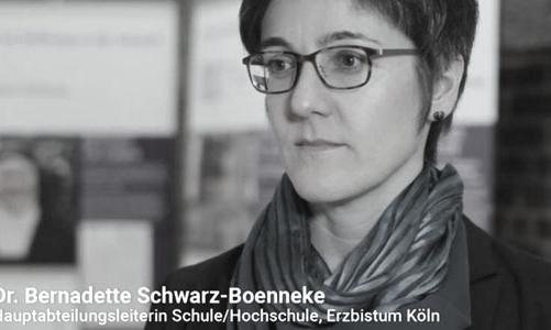 Hauptabteilungsleiterin für Schule/Hochschule Erzbistum Köln Dr. Bernadette Schwarz-Boenneke