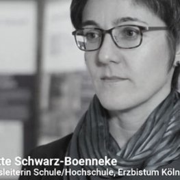 Hauptabteilungsleiterin für Schule/Hochschule Erzbistum Köln Dr. Bernadette Schwarz-Boenneke