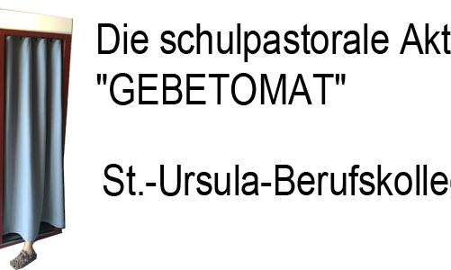 Erzbistum Kön Düsseldorf Gebetomat Schule Religion Bildung