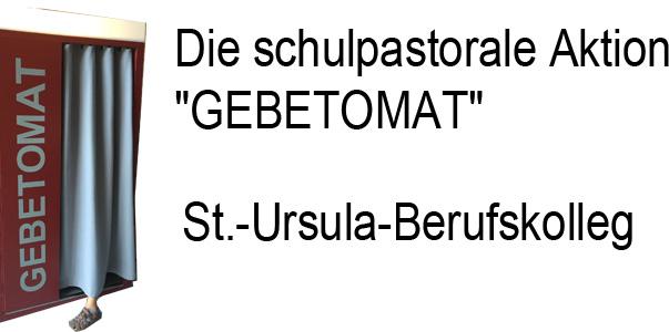 Erzbistum Kön Düsseldorf Gebetomat Schule Religion Bildung