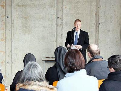 Grundstein Ursulinengymnasium St. Ursula Bornheim Hersel Erzbistum Köln Schulen Gruschka