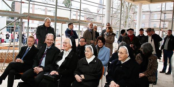 Grundstein Ursulinengymnasium St. Ursula Bornheim Hersel Erzbistum Köln Schulen Gruschka