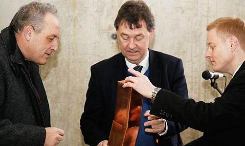 Grundstein Ursulinengymnasium St. Ursula Bornheim Hersel Erzbistum Köln Schulen Gruschka