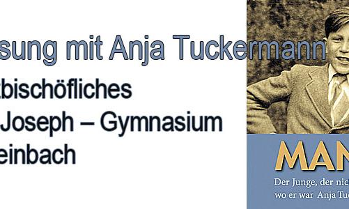 Die Berliner Autorin Anja Tuckermann kam im Rahmen des Käpt’n Book Lesefests ans St. Joseph-Gymnasium