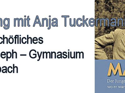 Die Berliner Autorin Anja Tuckermann kam im Rahmen des Käpt’n Book Lesefests ans St. Joseph-Gymnasium