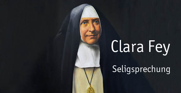 Clara Fey Seligsprechung