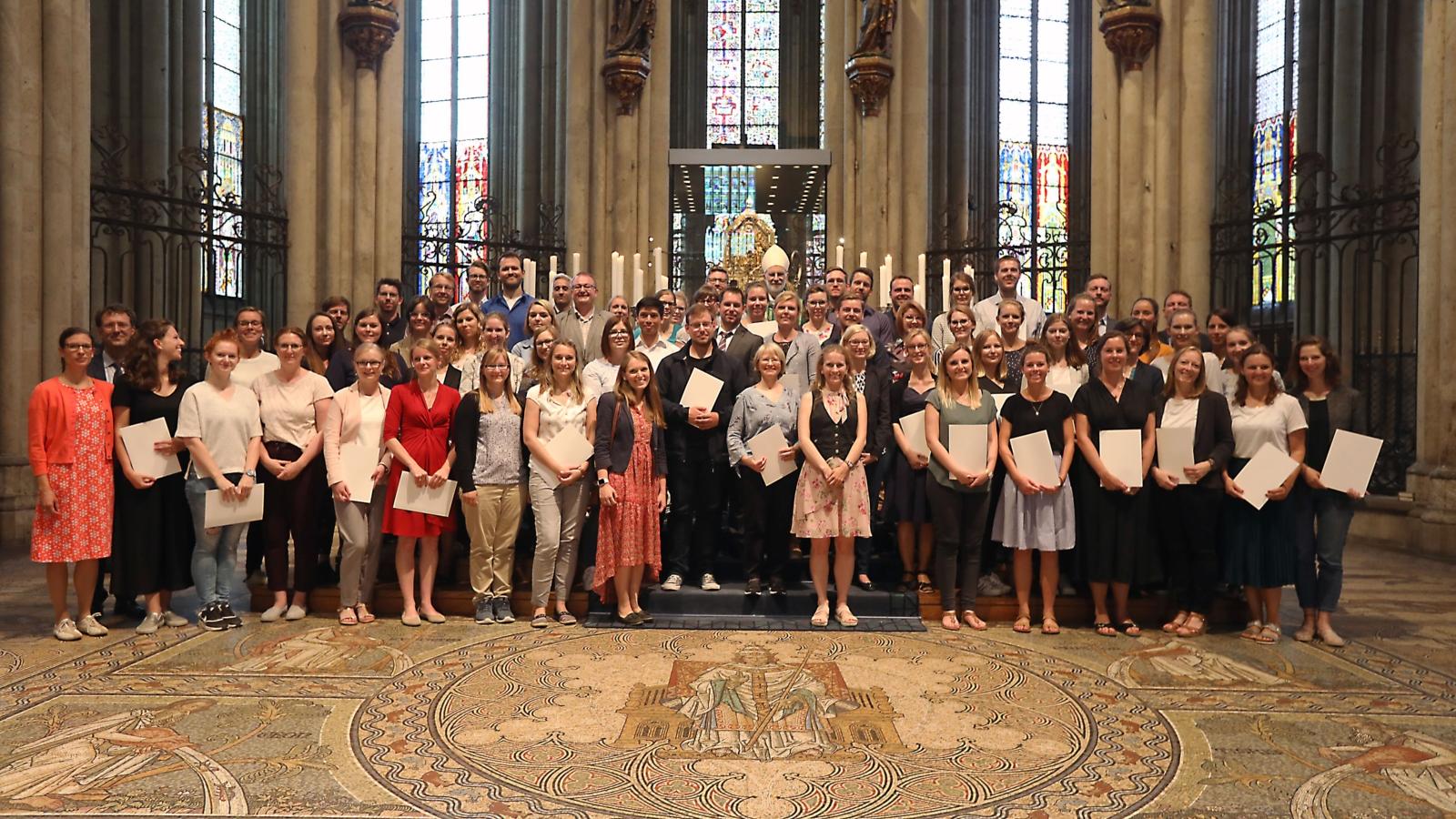 Gruppenbild Vergabe der missio canonica