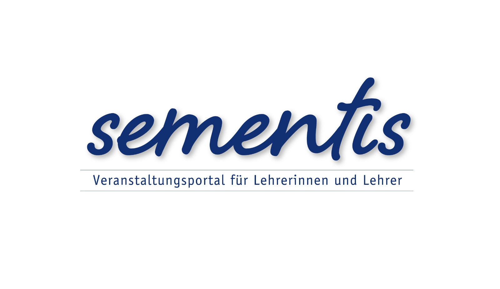 Sementis Schriftzug 2023 mit Schatten