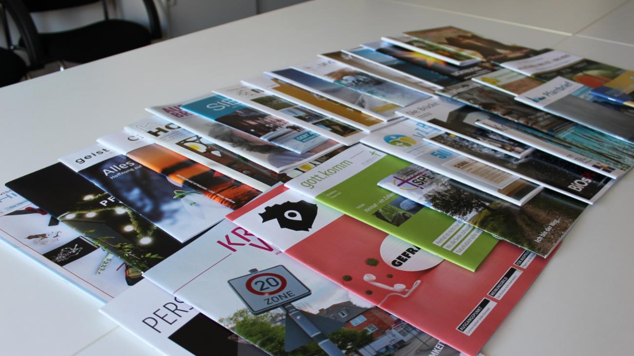 Die Pfarrbriefe des Pfarrbrief-Wettbewerbs 2021.