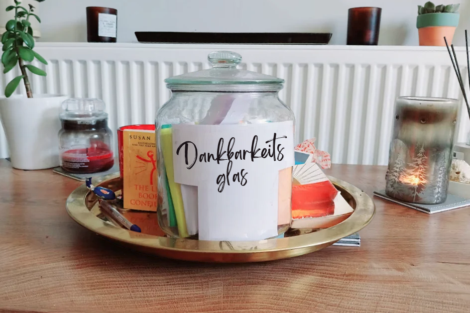 Dankbarkeitsglas (Symbolbild)