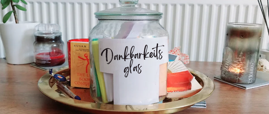 Dankbarkeitsglas (Symbolbild)