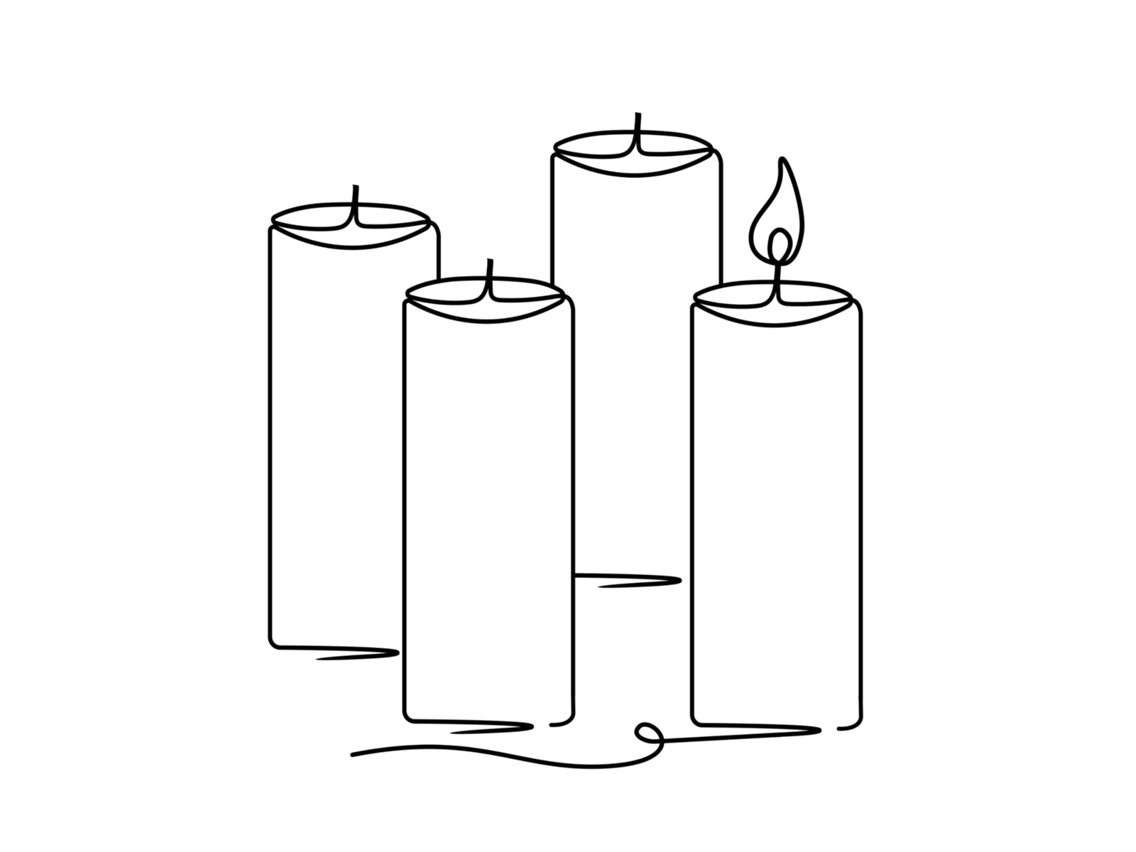 Adventszeit 2024: Impuls vier Kerzen