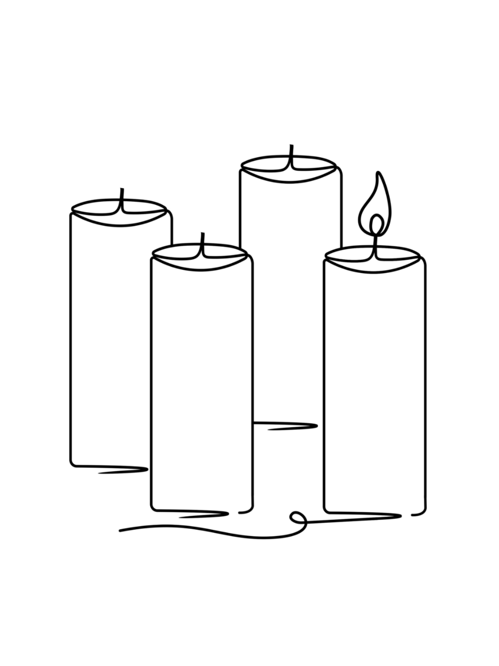 Adventszeit 2024: Impuls vier Kerzen