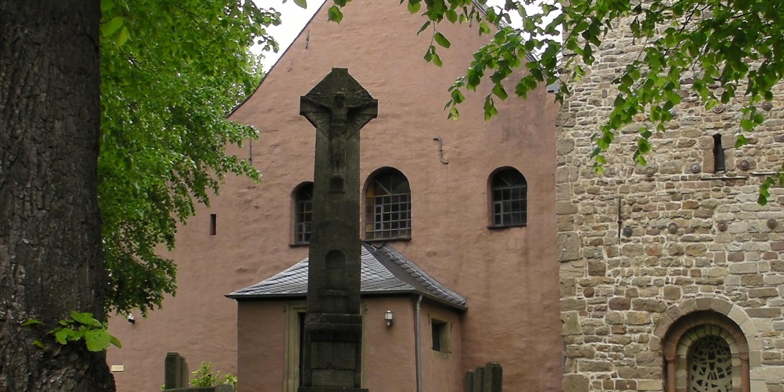 Die Arnolduskapelle in Arnoldsweiler bei Düren.