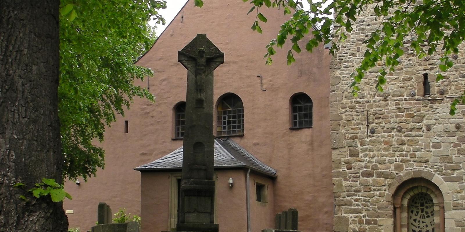 Die Arnolduskapelle in Arnoldsweiler bei Düren.