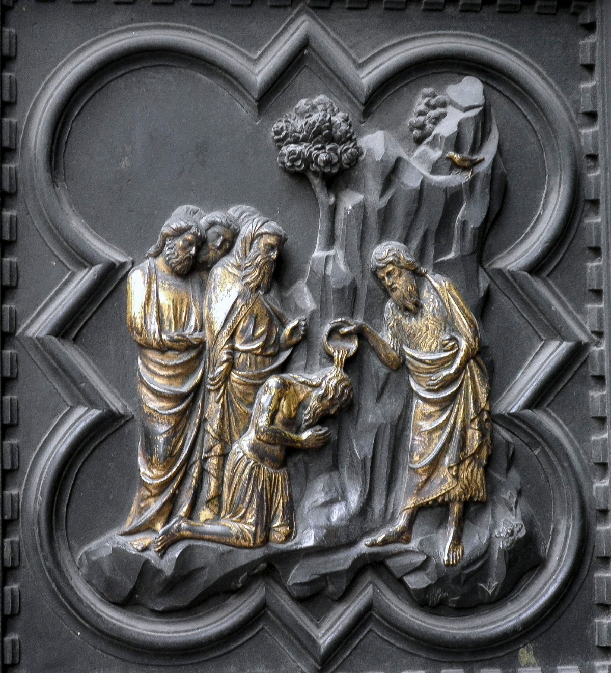 Taufe Jesu, Baptisterium in Florenz
