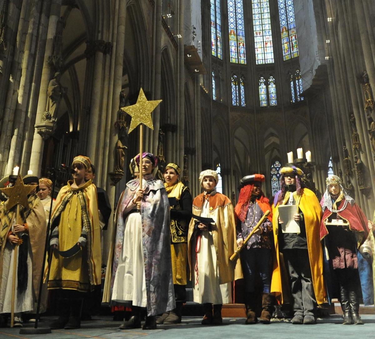 Sternsinger im Kölner Dom 2017