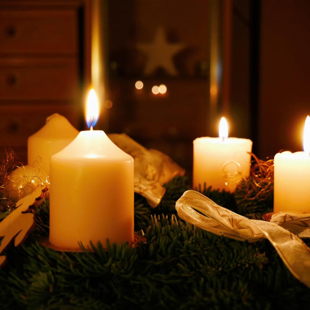 Der Adventskranz ist das bekannteste Symbol für den Advent.