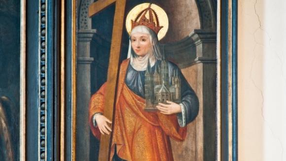Abbildung der heiligen Helena im Bonner Münster.