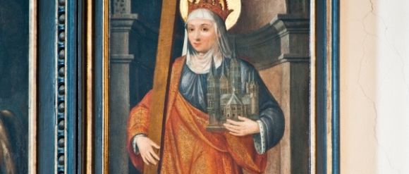 Abbildung der heiligen Helena im Bonner Münster.