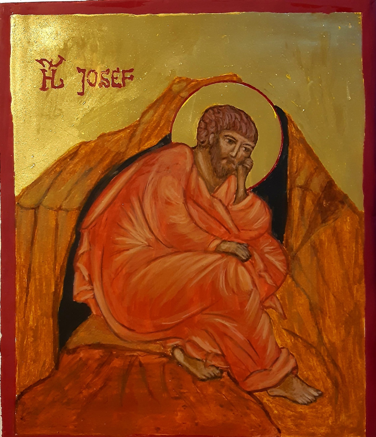 Der heilige Josef (Ikone)