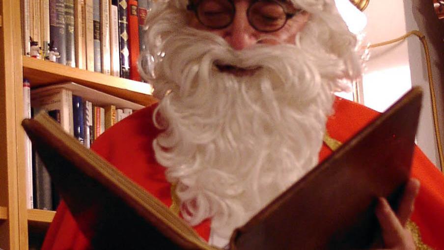 Der Heilige Nikolaus mit Buch