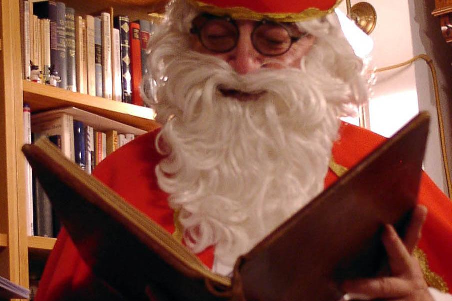Der Heilige Nikolaus mit Buch