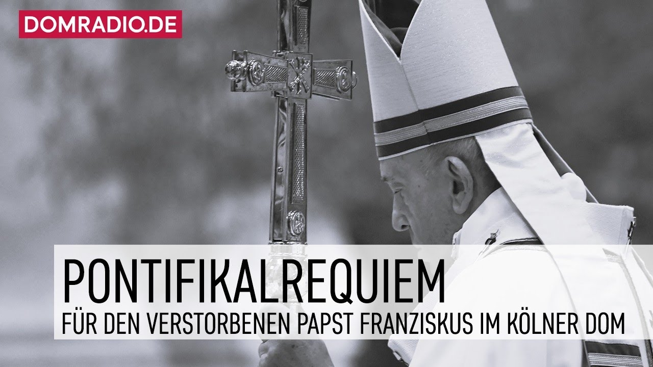 Pontifikalamt für den verstorbenen Papst Franziskus