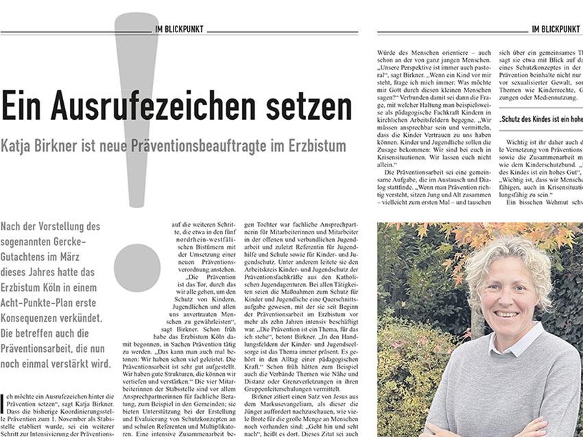 KIZ Interview Stabsstelle Prävention