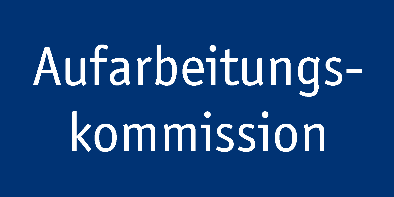 Aufarbeitungskommission