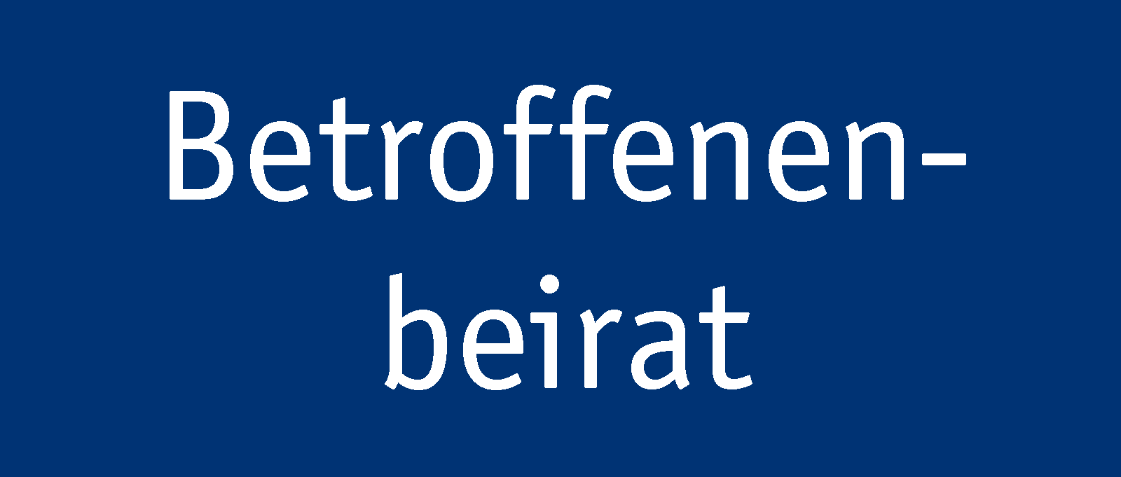 Betroffenenbeirat