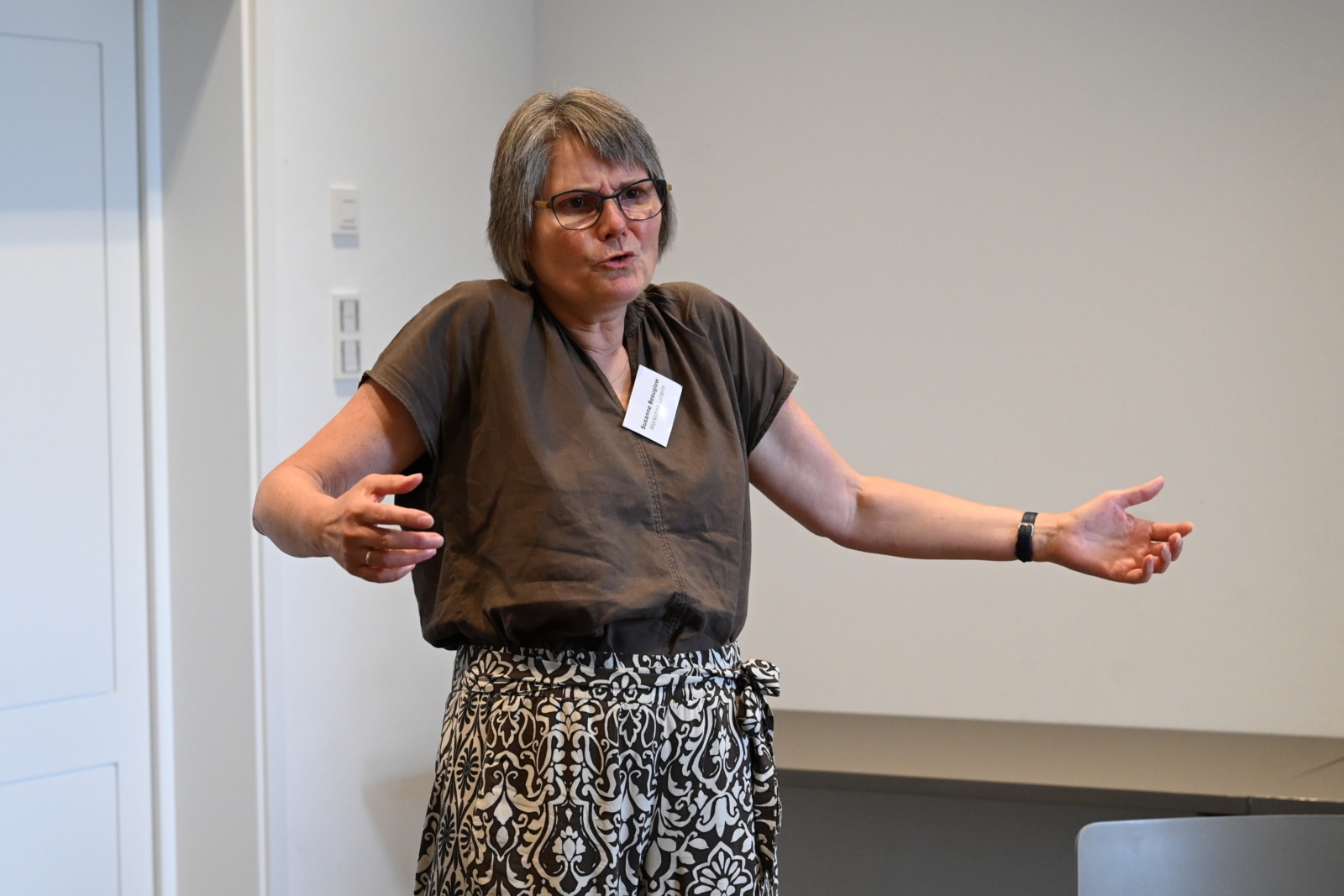 Gemeindereferentin Susanne Besuglow lässt die Emmaus-Geschichte lebendig werden