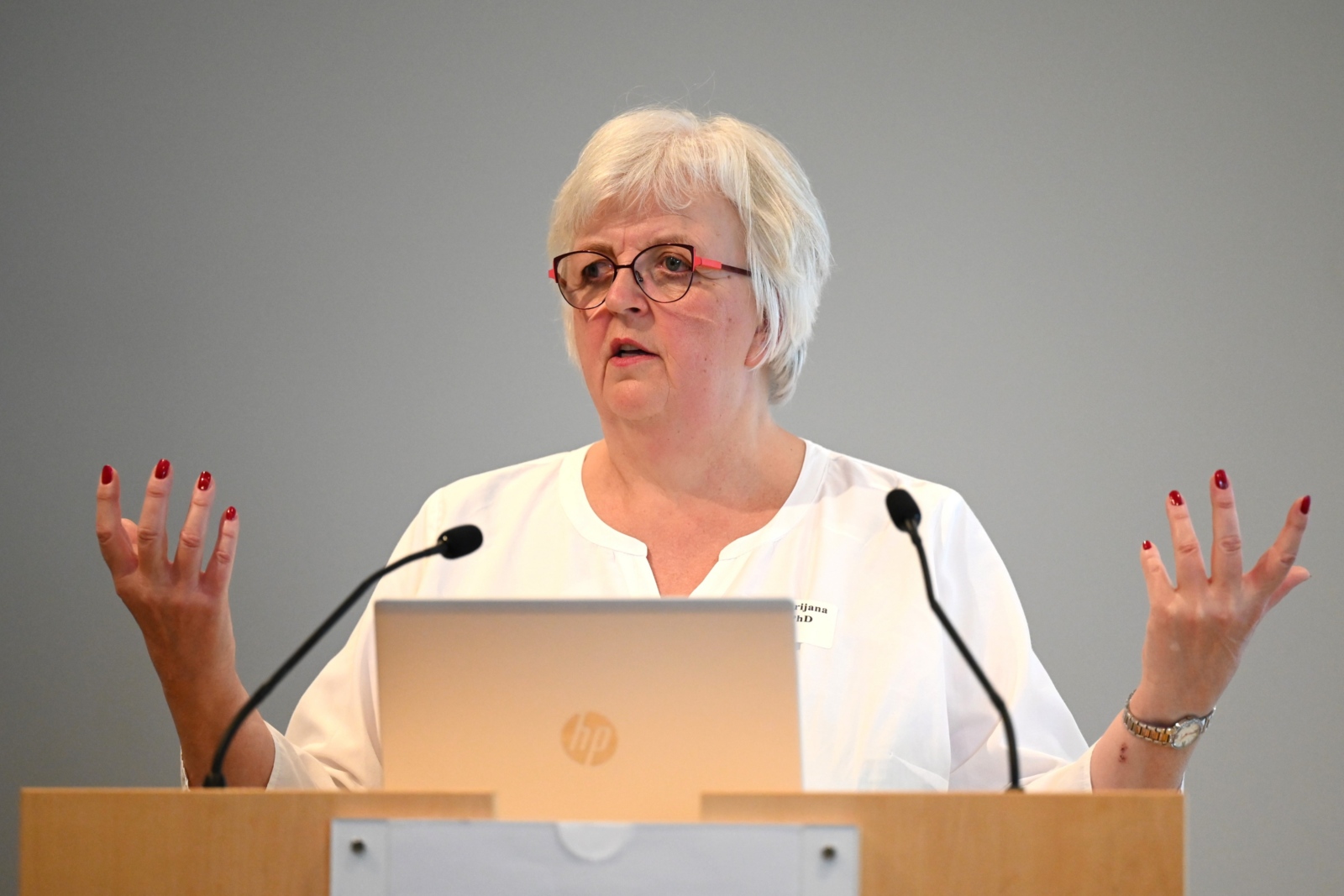 Die Medizinerin und Caritaswissenschaftlerin Dr. Andrijana Glavas aus Freiburg