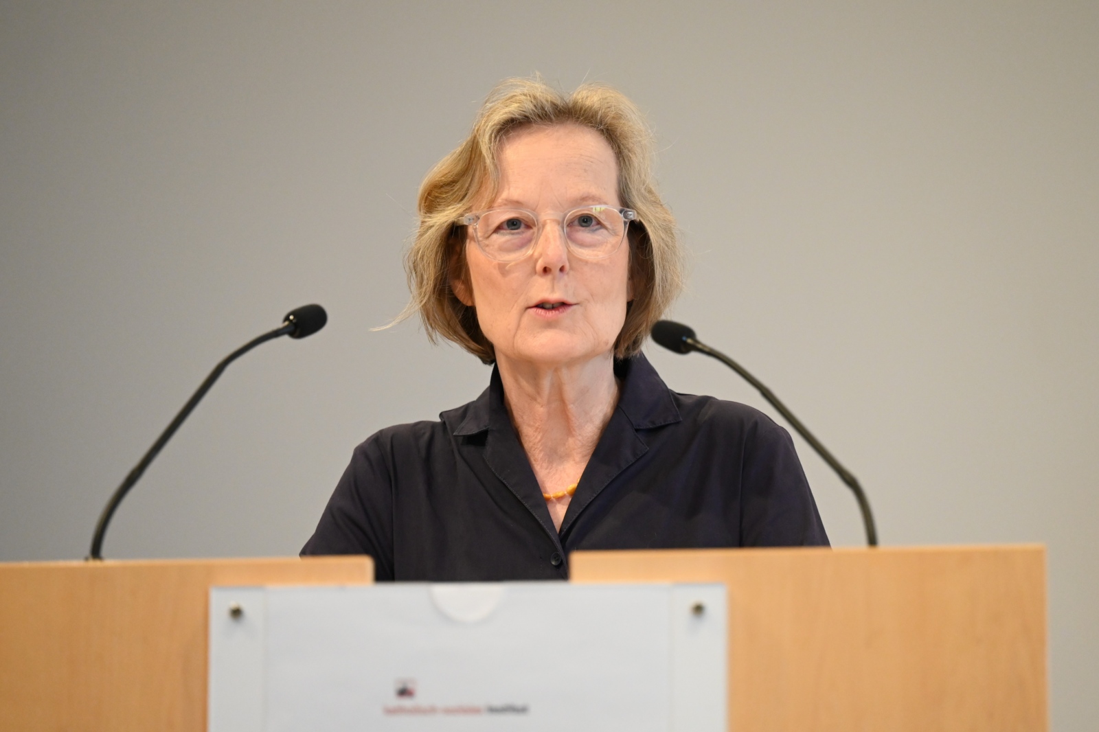 Initiatorin des Studientages „Dem Verlust begegnen“ - in Kooperation mit dem KSI - ist Eva-Maria Will