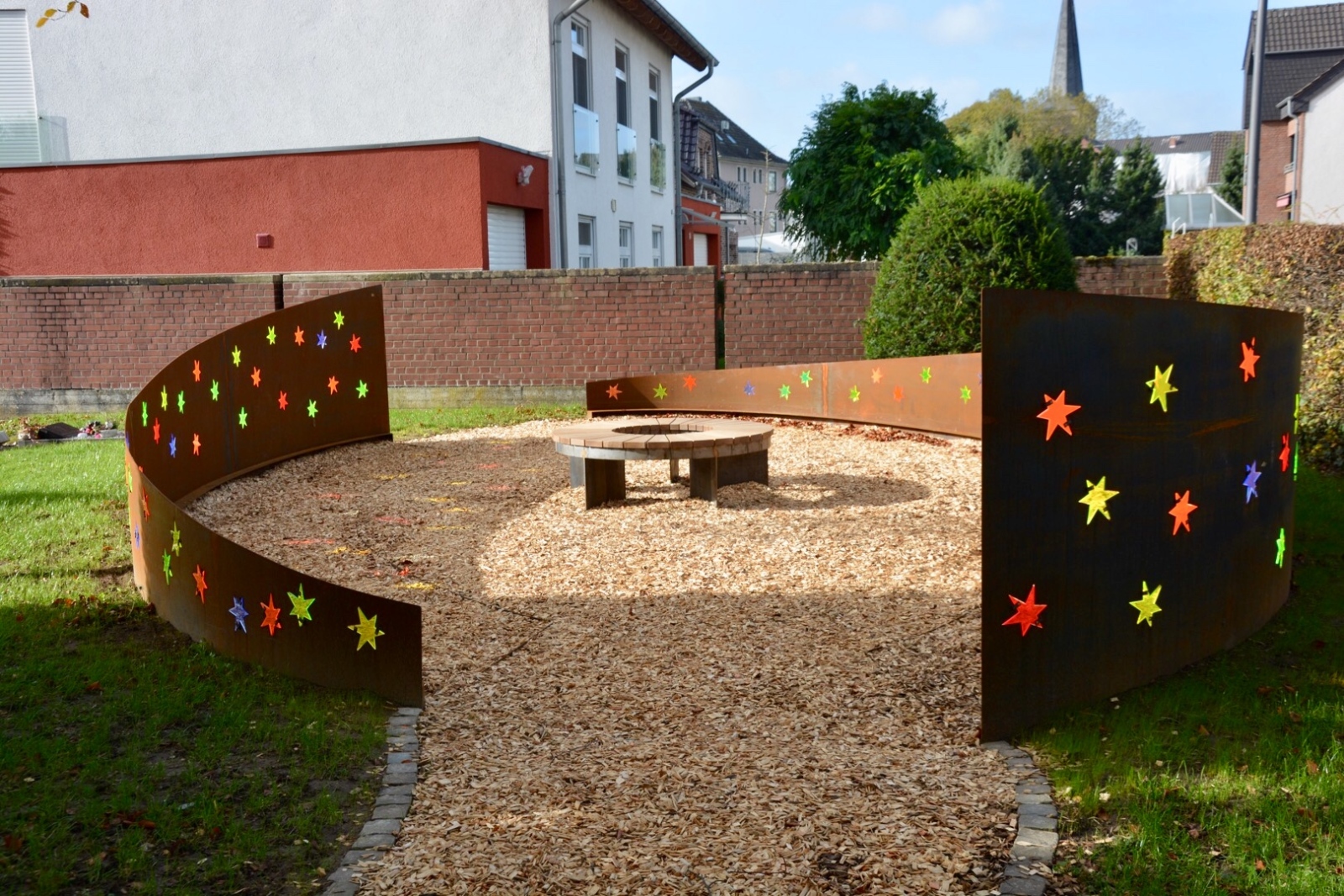 Gräberfeld und Trauerort für Sternenkinder. Foto Marit a Heider