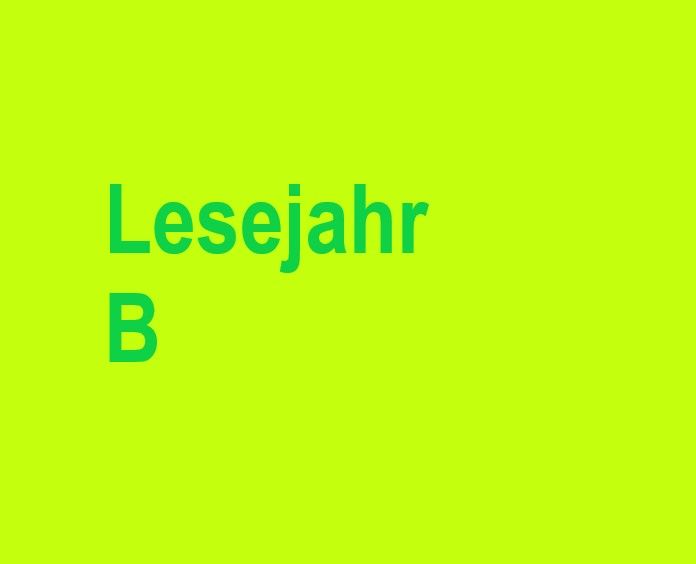 Lesejahr B