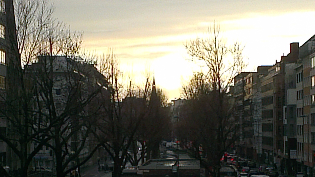 Abendhimmel Köln BRK