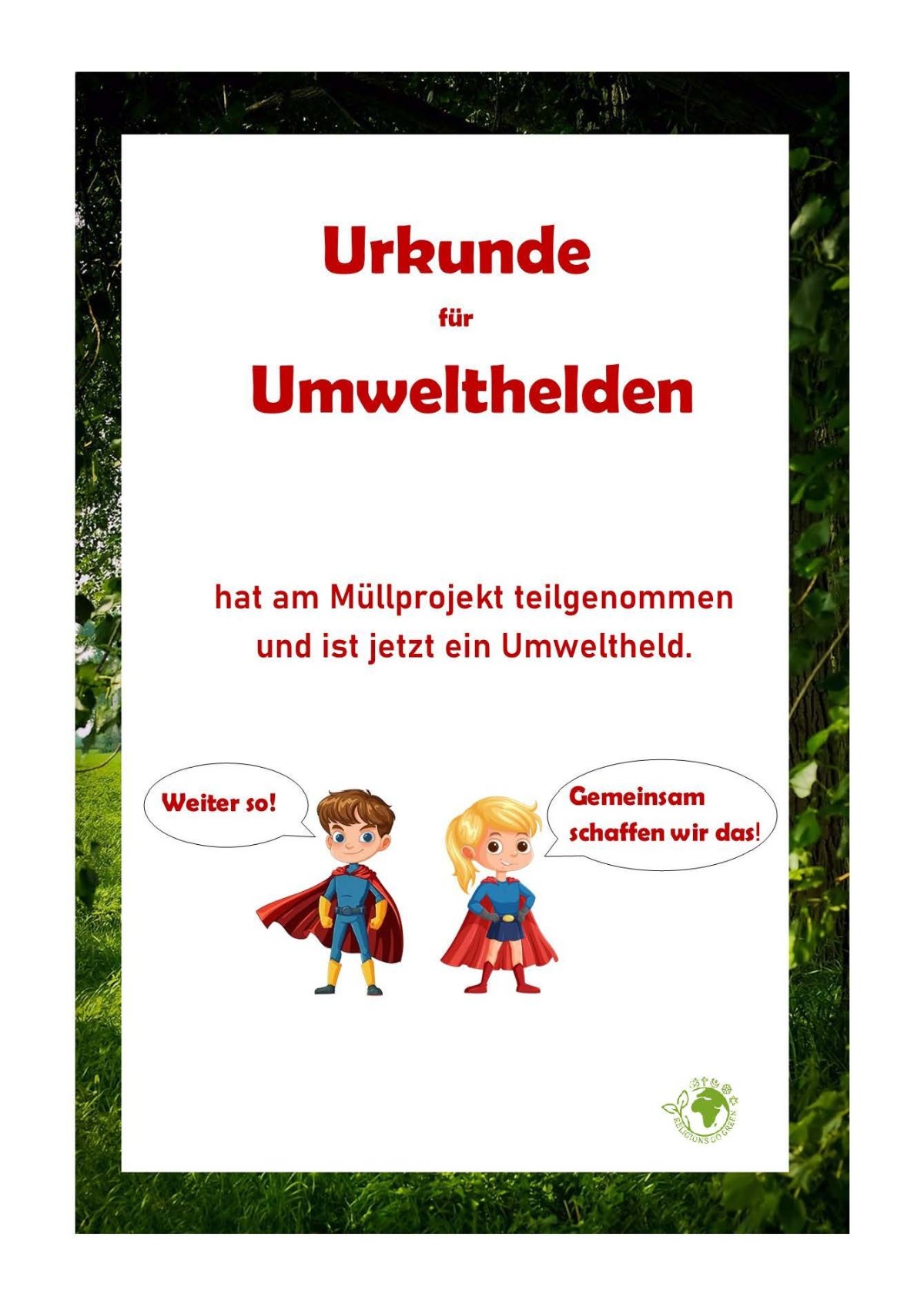 Urkunde