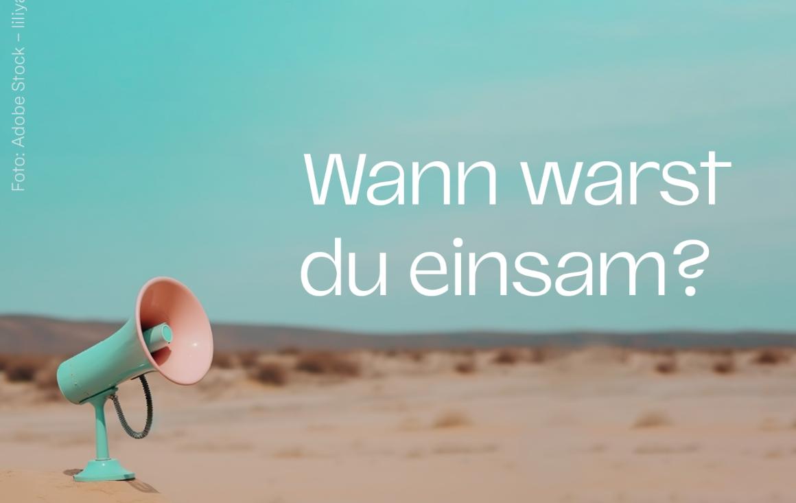 Über Einsamkeit reden - Motiv 3