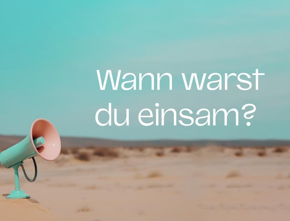 Über Einsamkeit reden - Motiv 3