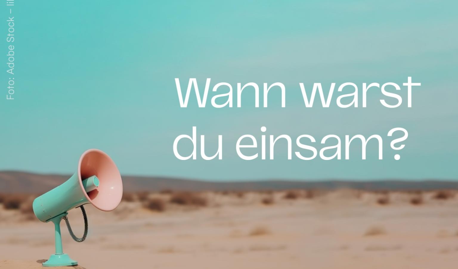 Über Einsamkeit reden - Motiv 3
