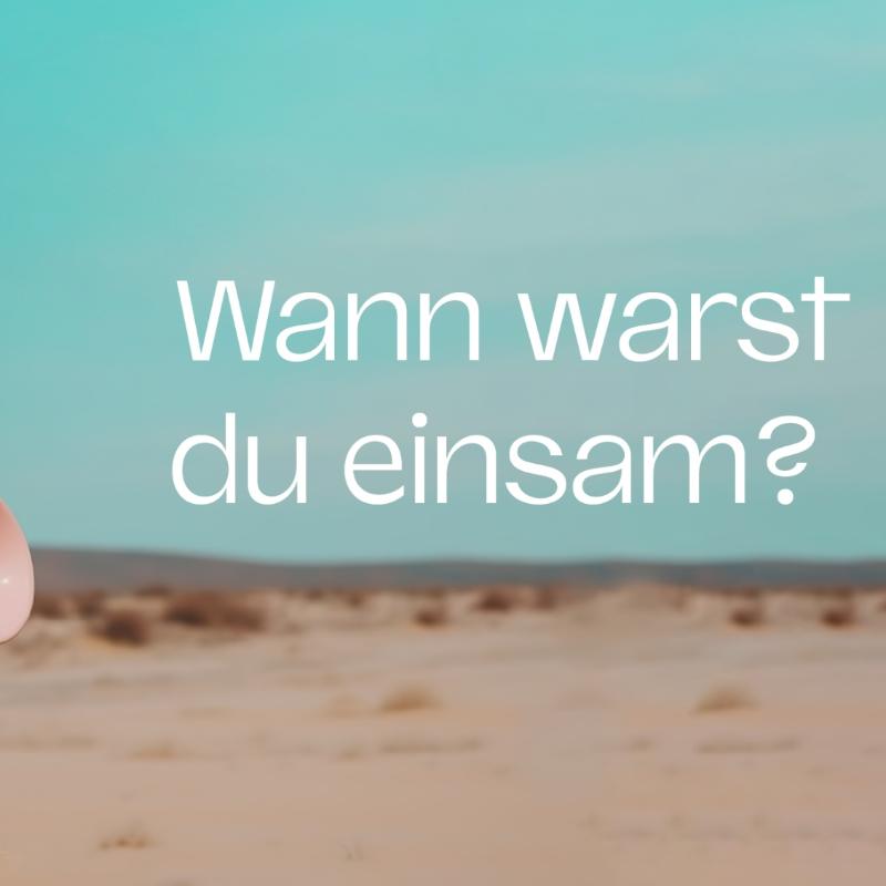 Über Einsamkeit reden - Motiv 3
