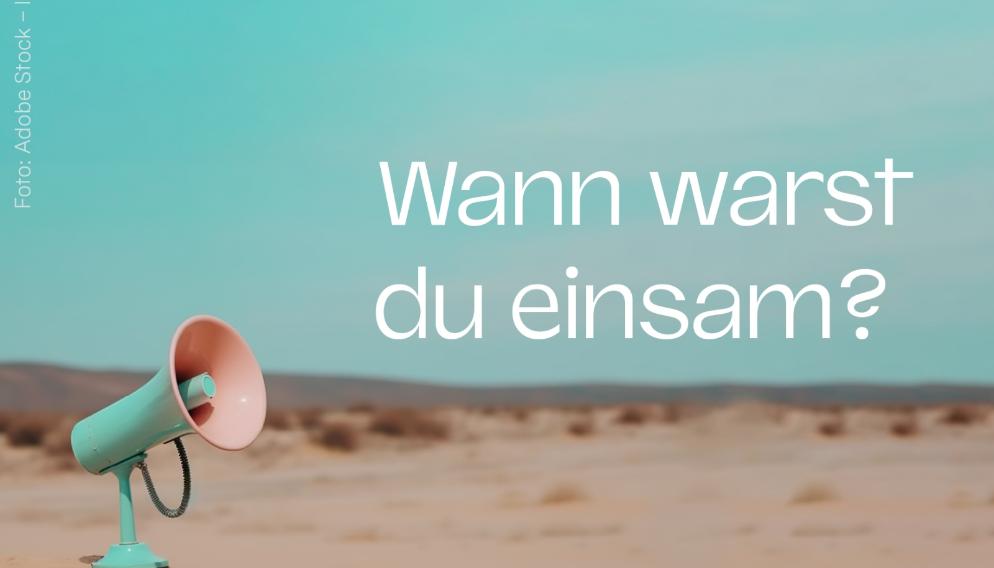 Über Einsamkeit reden - Motiv 3