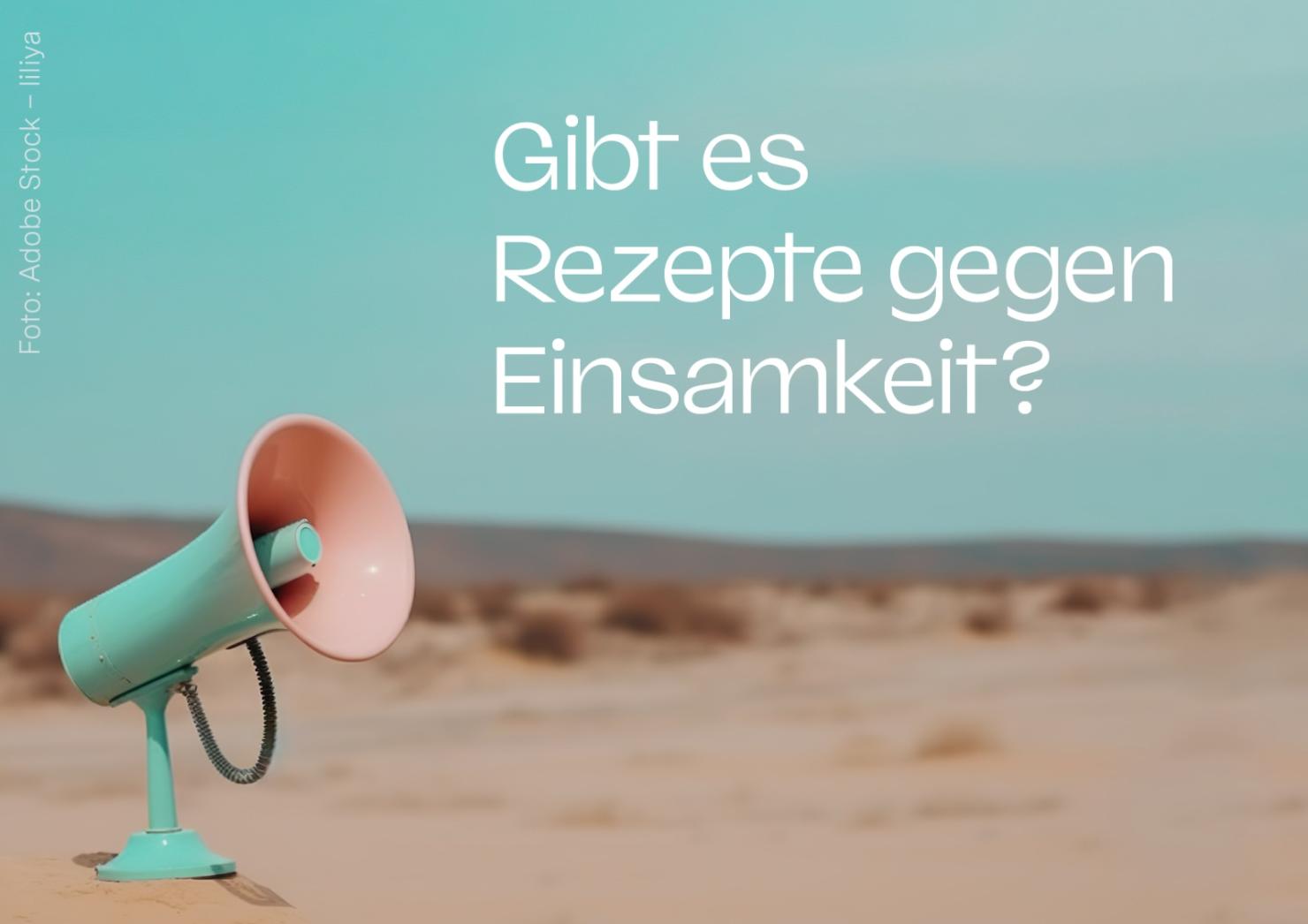 Über Einsamkeit reden - Motiv 4