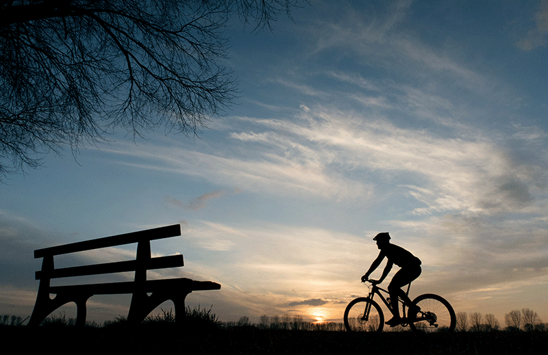 entfernung zwischen zons und moers mit dem fahrrad