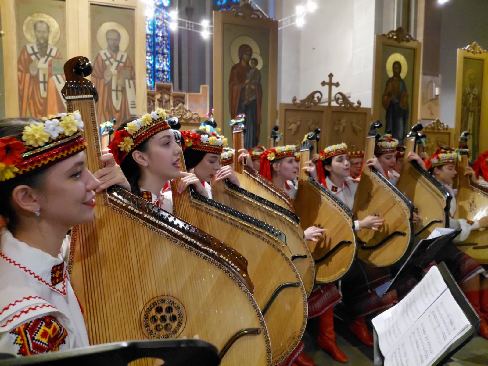 Konzert der Bandura-Kapelle Zoryanytsia der Nationalen Universität Lviv