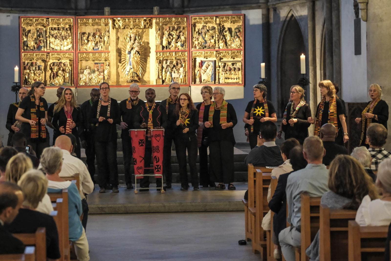 Kiduku-Chorkonzert Weltkirche Konzert des Chores Kinduku e. V. in der Minoritenkirche St. Mariä Empfängnis. 03.10.2026