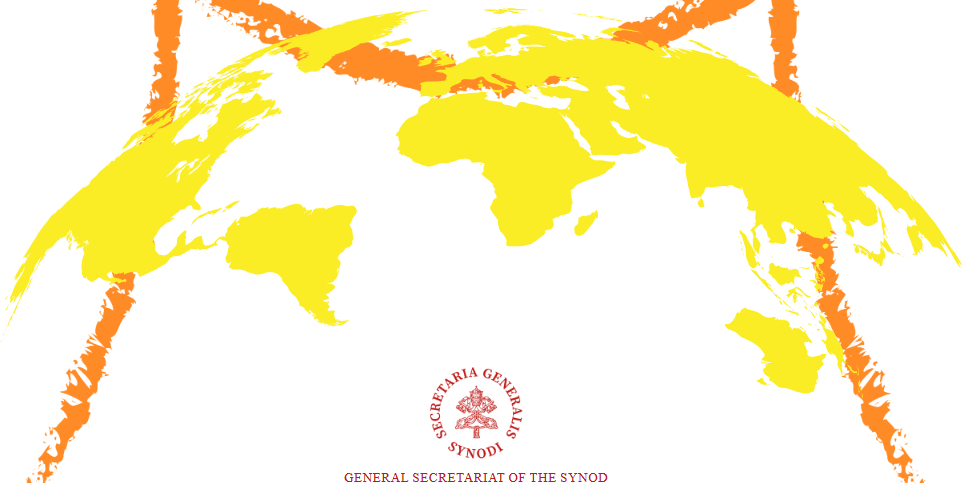 Titelbild des Arbeitspapiers zur kontinentalen Phase der Weltsynode