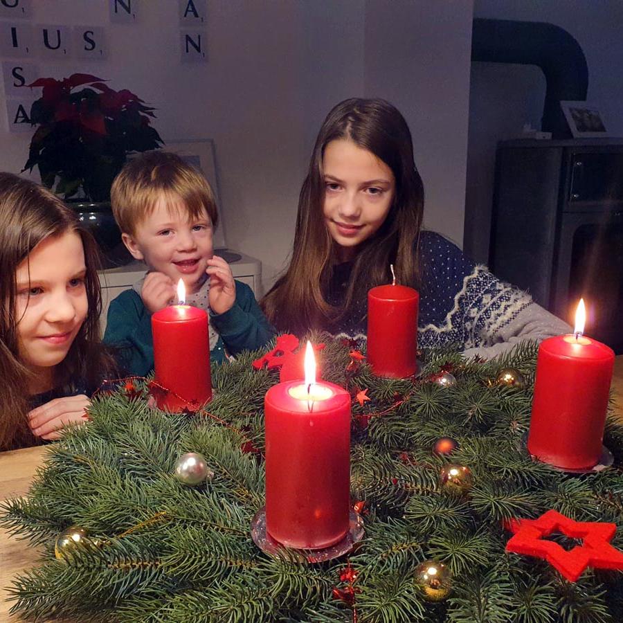 Adventskranz 3